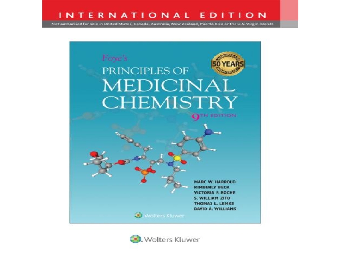 Livro Foyes Principles of Medicinal Chemistry de Kimberly Beck (Inglês)
