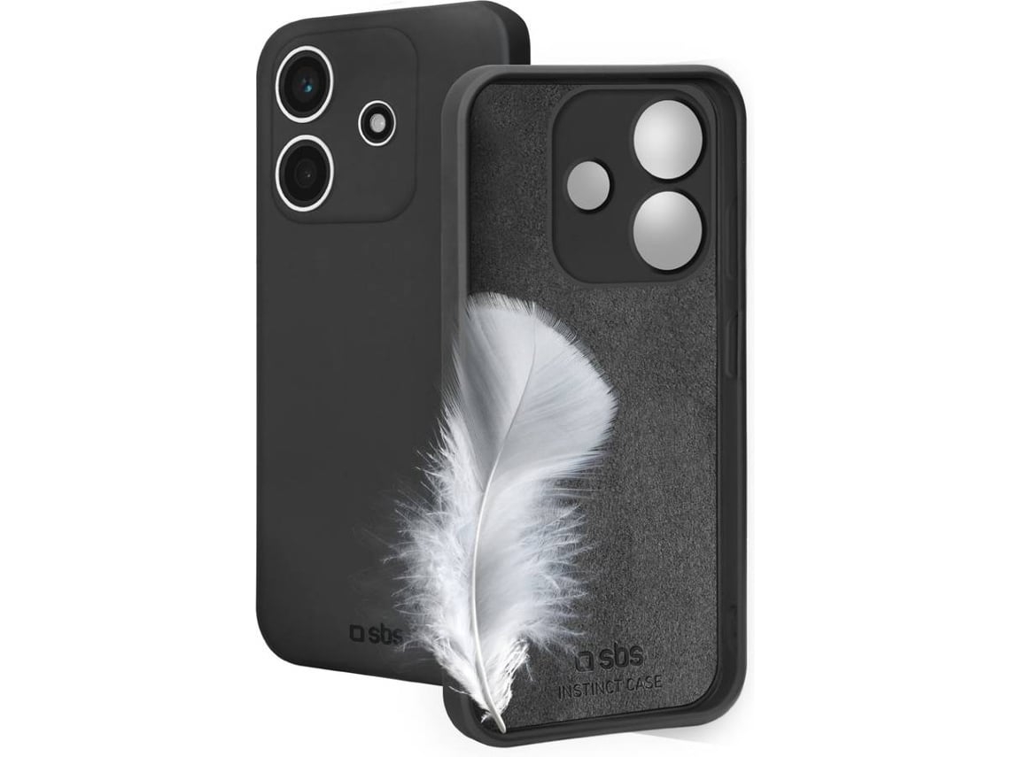 Capa SBS Instinct para Xiaomi Redmi Note 14 4G (Outlet Caixa Aberta - Preto)