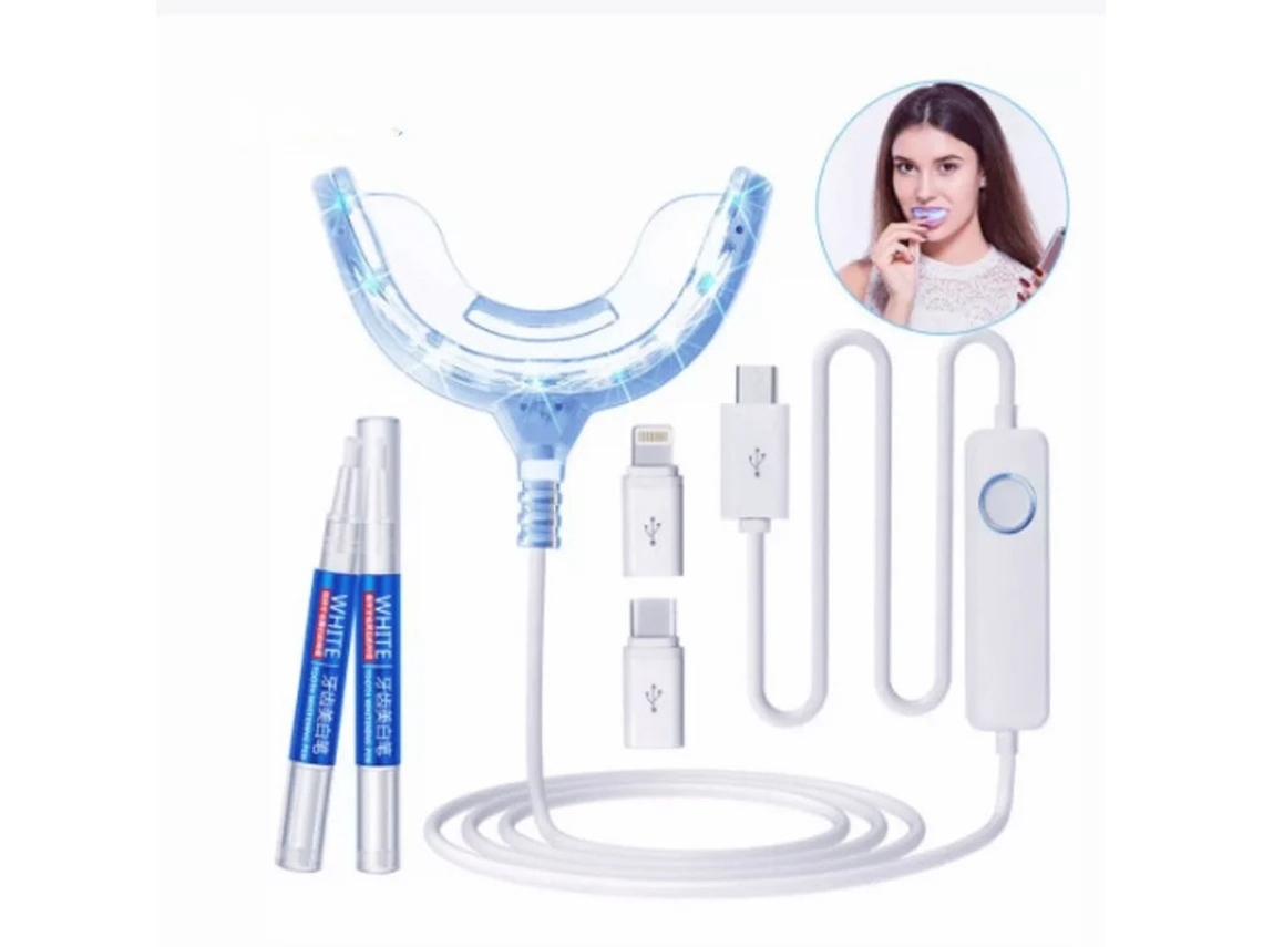 Kit De Branqueamento Dentário Yizhood Os Wlp3 Branco
