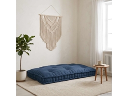 Vidaxl Travesseiro Para Sofá Pallet Índigo 120 X 80 X 12 Cm Tecido