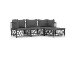 Garden Lounge Set, Garden Lounge Sets Vidaxl Antracite Aço (n/a)