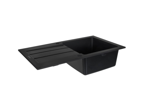 Lava-loiça de de Uma Cuba Maidsinks 1D volcano 76 x 44 cm Preto