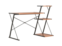 Desk, Desks Vidaxl Preto Madeira Processada (n/a)