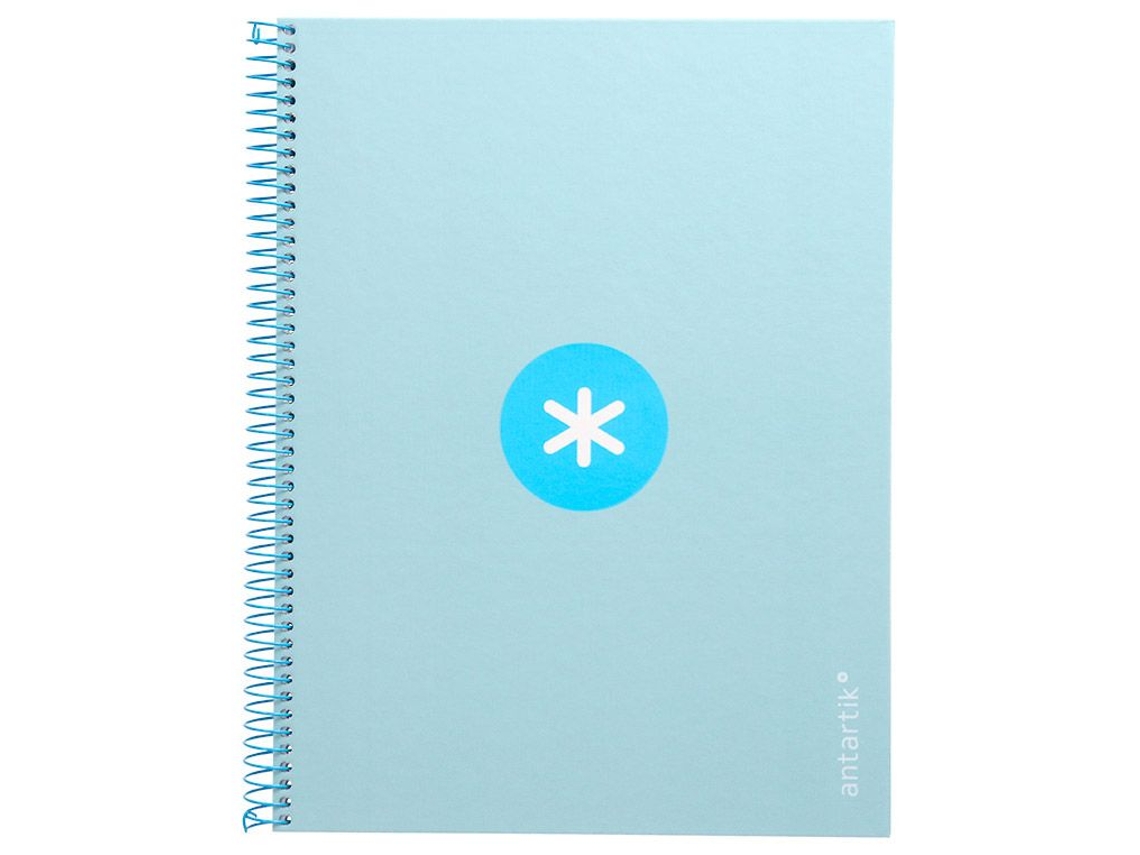 Caderno LIDERPAPEL Série Antartik 90g/m² Azul claro, (A4)