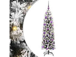 Conjunto 1 Árvore De Natal Vidaxl Verde Pvc (150 Cm)