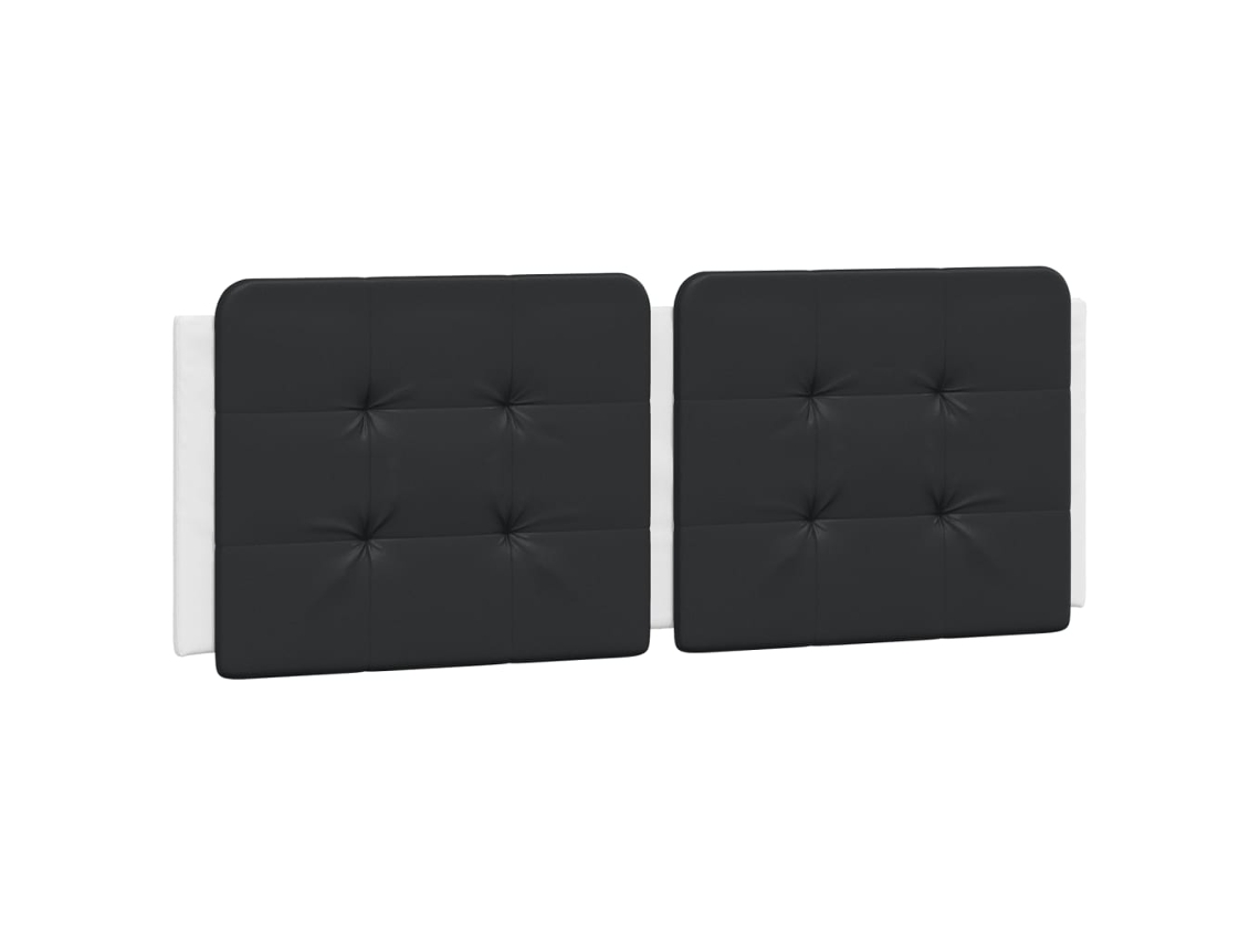 Headboard Cushion, Headboard Cushions Vidaxl Preto Couro Artificial (140 Cm)