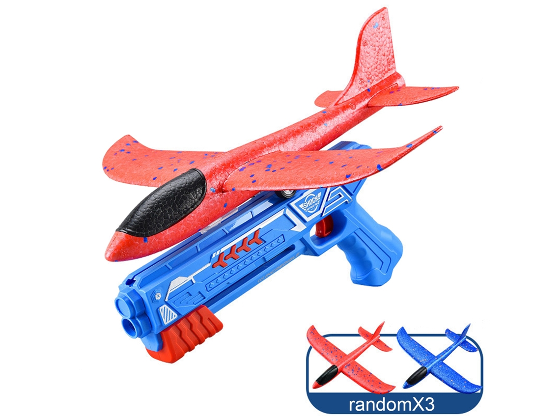 Ats juguete de Catsapulta de Espuma com Luzes para Crianças, Avião Lançador, Arma de Avião, Brinquedos Ao Ar Livre