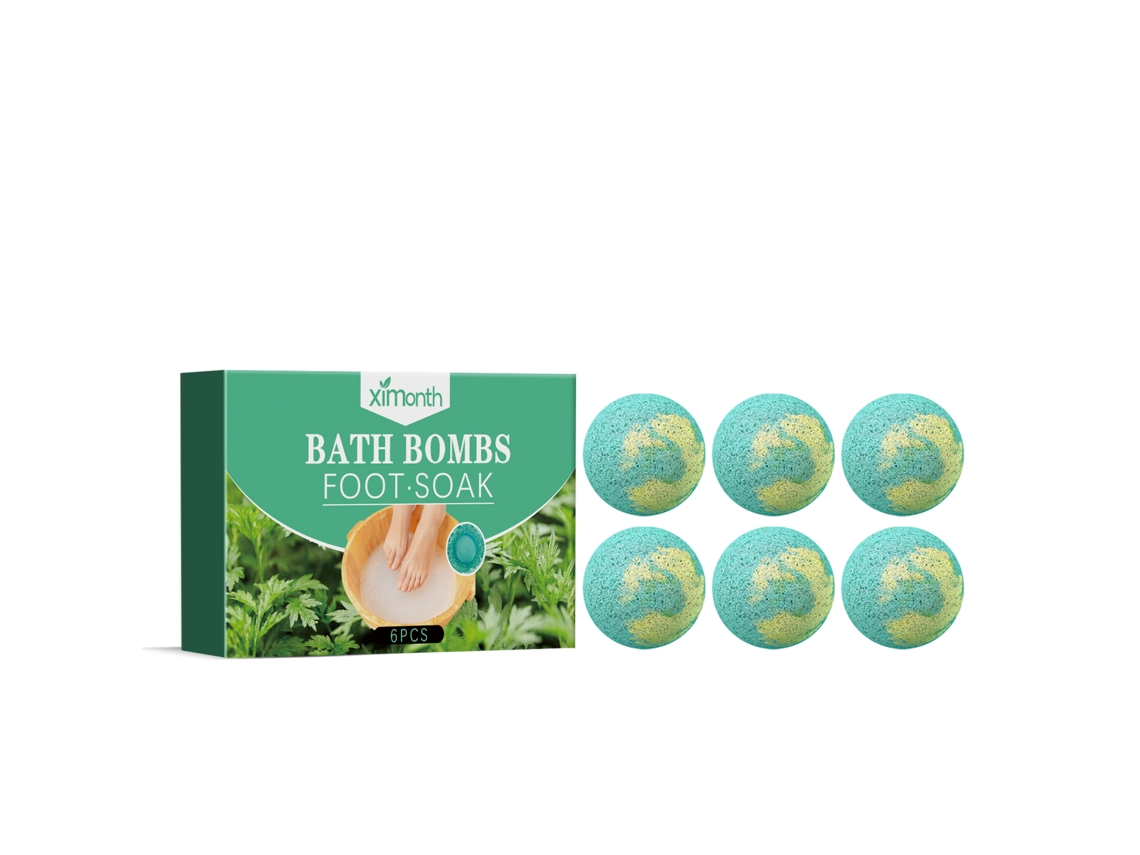 Bolas de Banho de Pé Ximonth Hidratação Cuidado Anti raspa Limpeza Corporal