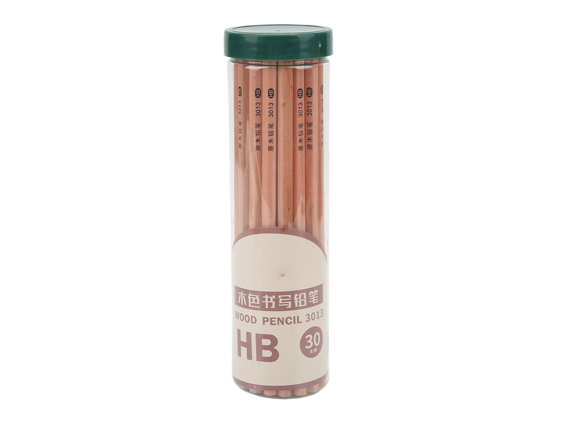 30 Lápices Hb De Grafite Em Madeira, Barra Hexagonal, Para Escrita E Desenho, Portáteis, Ideal Para Estudantes