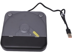 Leitor Cd Portátil Para Carro Vikye, De Externo Compátivel Com Rádio Estéreo De Usb Plug Play Aux
