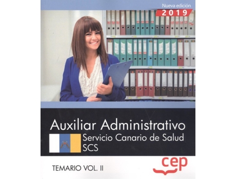 Livro Auxiliar Administrativo Servicio Canario De Salud de VVAA (Espanhol)
