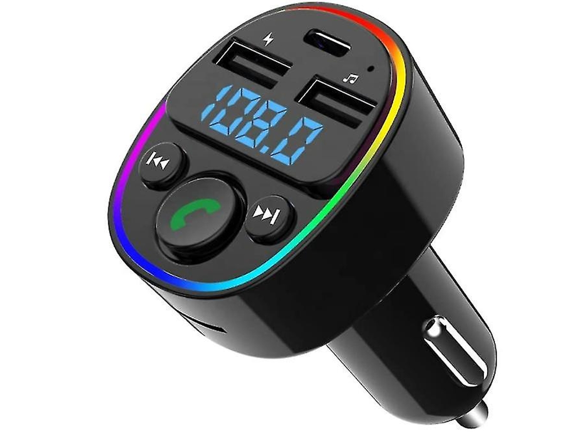 Transmissor Fm Bluetooth YIZHOOD Preto