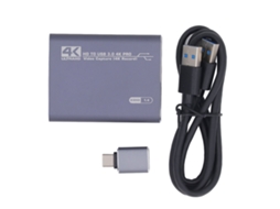 Placa de Captura de Vídeo EOOCOO com entrada HDMI e USB 3.0