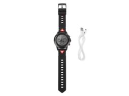 Relógio Esportivo G01 com GPS, frequência cardíaca, IP68, BT4.0 EOOCOO (vermelho)