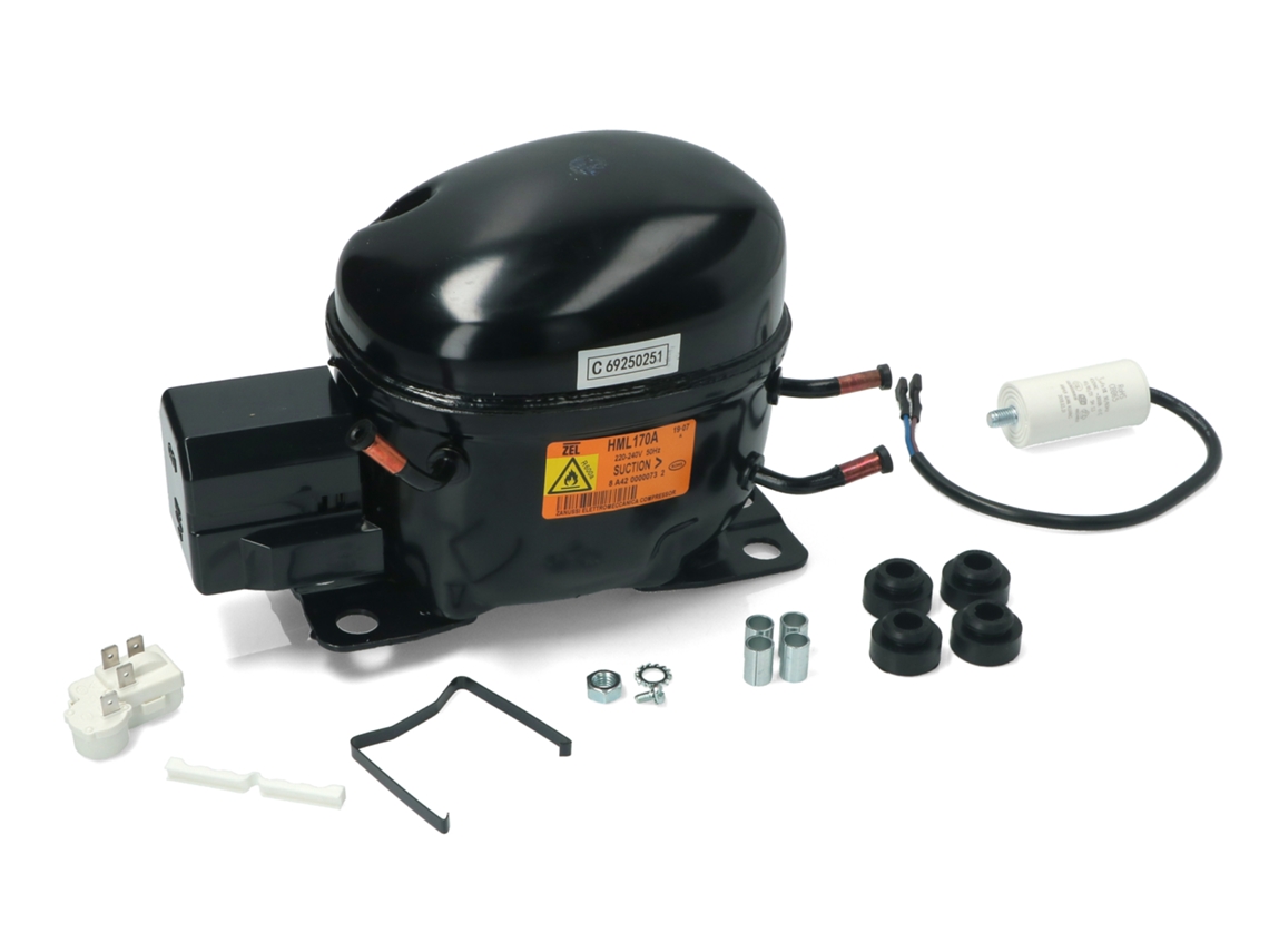 Compressor Zel Hml170a R600a Lbp 9,5cc para Frigorífico/congelador Cmp687ac