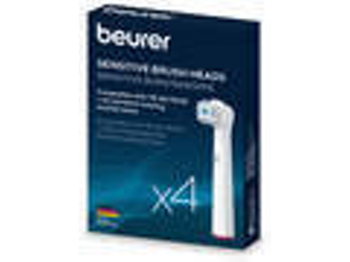Recarga Escova Elétrica BEURER 10158 Sensitive (4 Unidades)