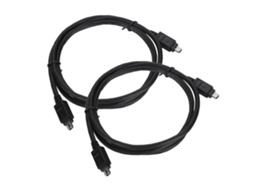 Cabo Dv 2pc 1,2m Cabo 1394 4pin para 4pin Firewire Cabo de Dados Núcleo de Cobre Puro EOOCOO (transmite Dados, Conecta Dispositivos)