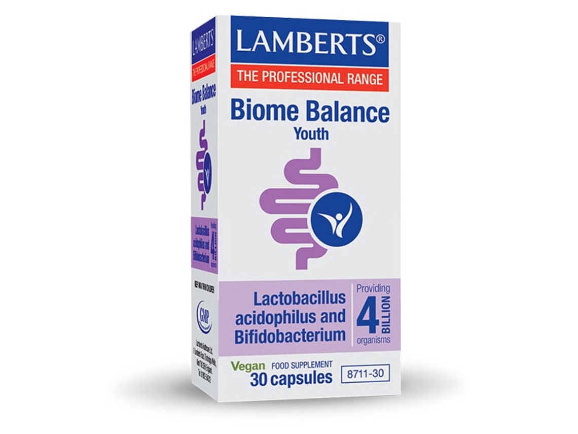 Biome Balance Youth Juventud 30 Cápsulas Lamberts