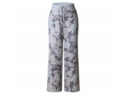 2026 pantalones de Descanso Amplios Con Cordón Ajustable Estampado Floral para Mujer, Cómodos Y Elásticos M Grey1