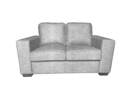 Sofá 2 Lugares 148x87x88cm Leipzig Cinza Kasa
