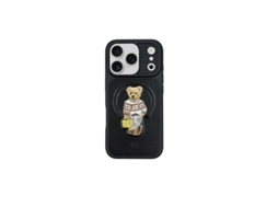 Capa Zuck Bear Aristo Para Iphone 17 Pro Preta Ttt