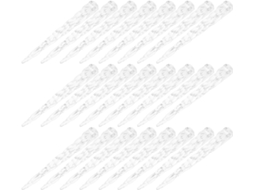 Elegantes Cúpulas De Plástico Em Formato De Cubo De Gelo Para Lâmpadas De 5 Mm, Pacote Com 50 Unidades.