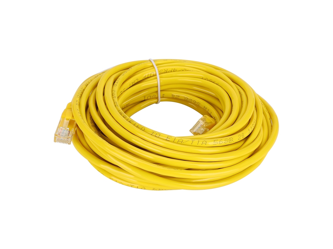 Cabo de Rede LAXISCREED Cat5 3m Amarelo