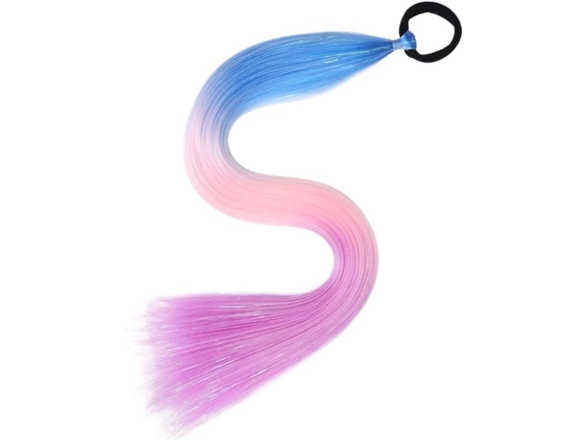 Aplique de Cabelo com Coque e Rabo SFUSHOS