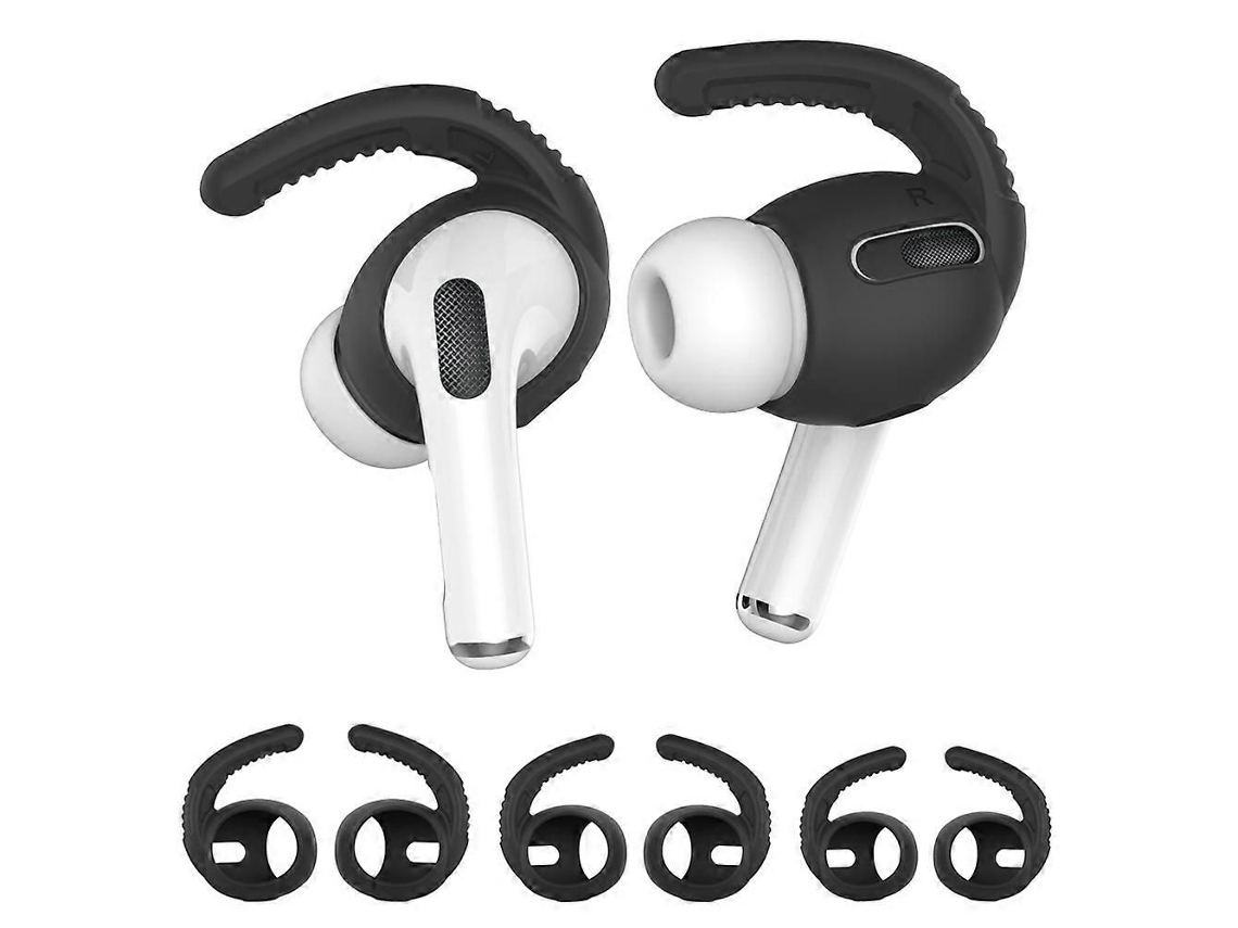 Ahastyle Pt 100 Capa de Ouvido Antiderrapante para Apple Airpods Pro Ganchos Silicone Orelha 3 Pares Anti pe Rda T GOKOCO
