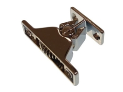 Suporte Da Porta Latón Prateadogoldenship