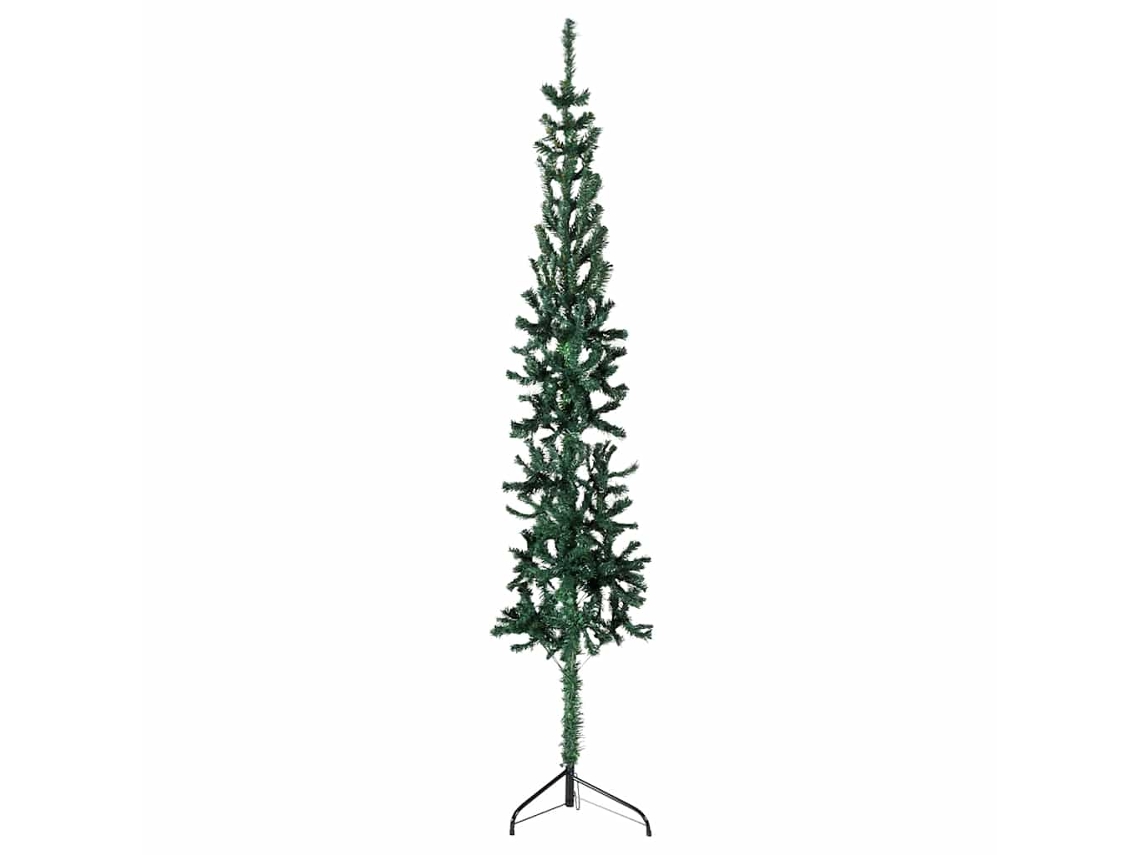 Artificial Half Christmas Tree, Artificial Half Christmas Trees Vidaxl Verde Pvc (120 Cm)