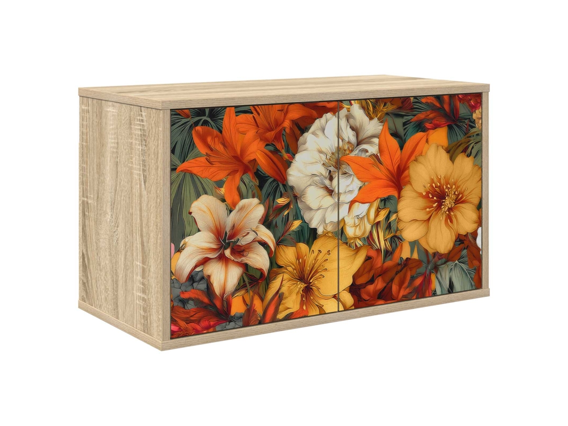 Vidaxl Armário De Tv Montado Na Parede Gennep 69 X 33 X 40 Cm