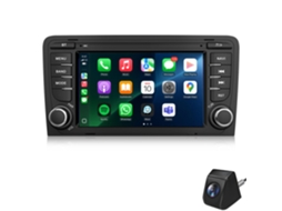 Autorrádio para Audi A3 Android 2gb+64gb, Carplay, GPS, DSP, RDS, BT, câmera JUNSUN (2003-2012) | JUNSUN