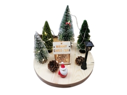 Laxiscreed Fios De Luz De Cobre Com Pinha Natural E 10 Leds Para Decoração De Casa