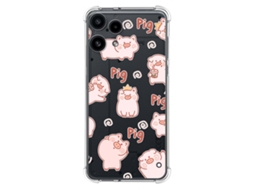 Capa Tumundosmartphone De Silicone À Prova De Choque Para Nothing Phone 3a Lite 5g Com Estampa De Porquinho