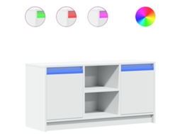 Tv Cabinet, Tv Cabinets Vidaxl Branco Madeira Processada (n/a)