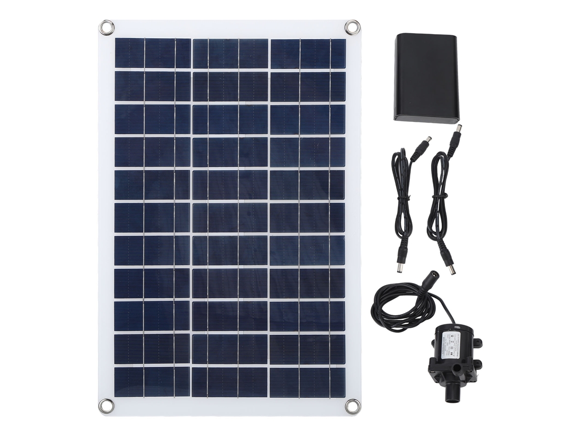 Bomba De Água Solar Laxiscreed 12v Silenciosa Para Irrigação E Fontes De Água Contínua