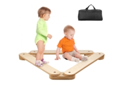 Conjunto De 3 Tábuas De Equilíbrio Infantil Em Madeira Para Coordenação Tekmaquinas