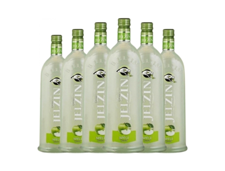 Licores JELZIN Pure Apple (0.7 L - 6 Unidades)