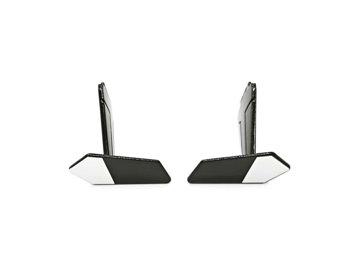 Preto e Vermelhorc Era A61 Airwolf Peças de Substituição para Helicóptero Rc Asa de Cauda Horizontal MDUG