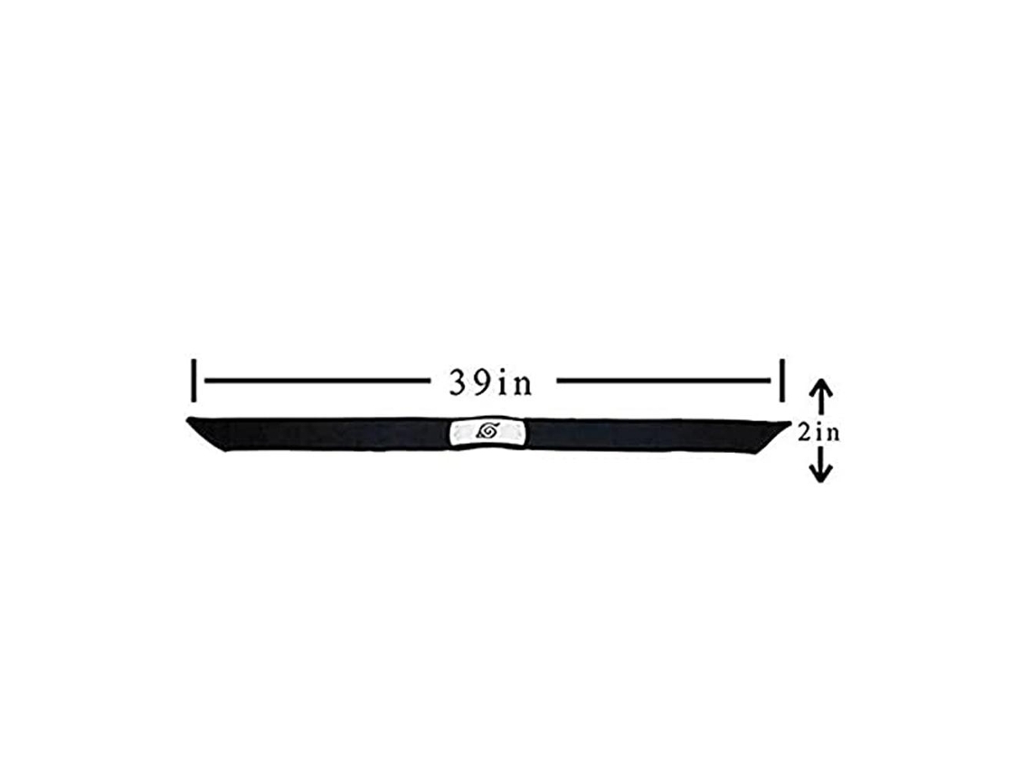 Faixa De Cabeça Ninja (embalagem Blister, 110cm) Eoocoo