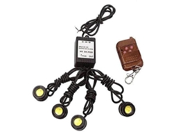 Luzes Laterais Riloer Para Carros, 12v 24v 18w Led, Luz Ambiente, Farol Estroboscópico De Emergência, Compatível Com