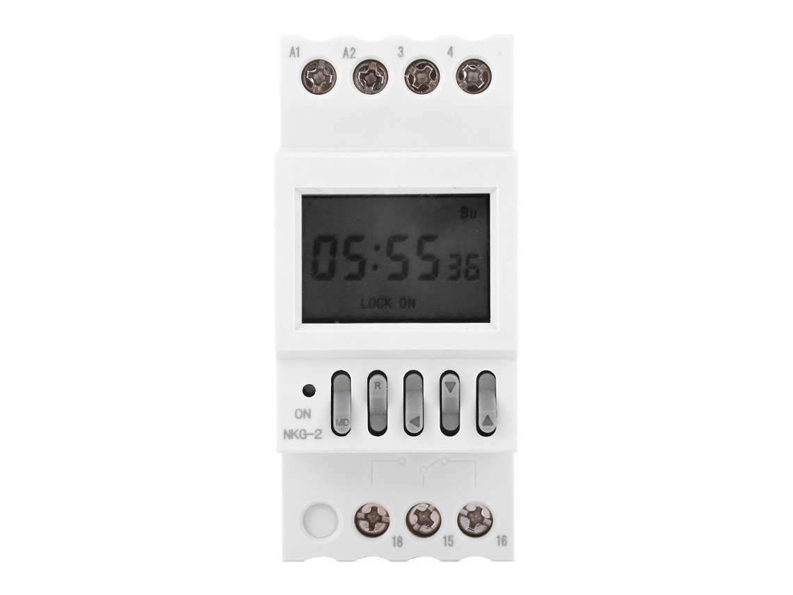 Interruptor de Controle AQUAFORGE, para trilho, relé, 220V