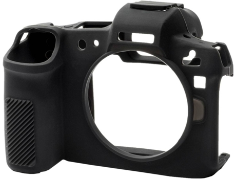Capa Protetora  Canon R (Preto - Compatibilidade: Canon R - Silicone)