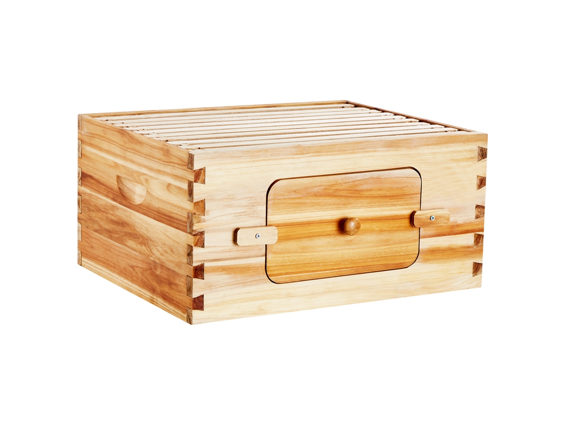 Kit Colmeia Profunda Langstroth Succebuy Com 10 Molduras E Janelas Em Acrílico Para Abelhas