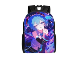 Mochila Hatsune Miku R47 Para Escola E Trabalho, Leve E À Prova Dágua, Mochila Estilosa Para Estudantes E Adultos H47 Olysi Shop