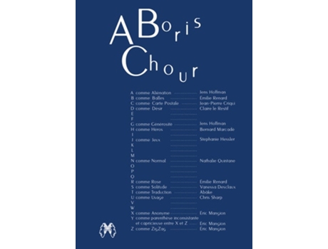 Livro ABC de Boris Achour (Francês - Capa Dura)