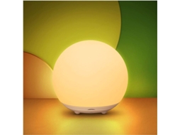 Luz Noturna Infantil Nova Line com LED Recarregável, Branco Quente e RGB | S/MARCA