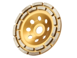Disco De Corte E Esmerilhado De Diamante Em Copa Para Concreto Mármore Granito (150mm)