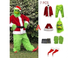 Conjunto Completo De Cosplay De Anime: Chapéu, Camisa, Calças, Cinto, Luvas, Capa De Sapatos E Máscara - Poliéster, 1.2kg Conjunto Completo A